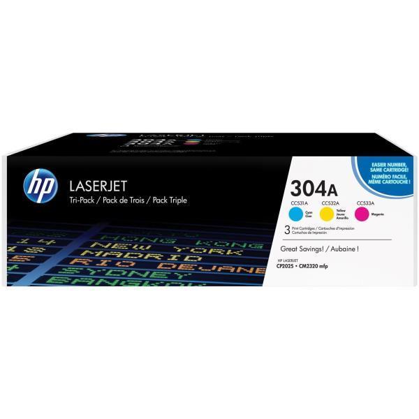 HP Pack Tóners Color 304A CF372AM